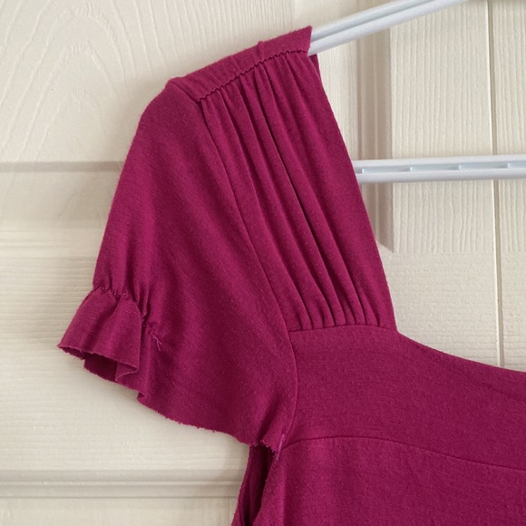 Vintage oqoqo (lululemon) reversible cap-sleeved tee - Picture 4 of 4